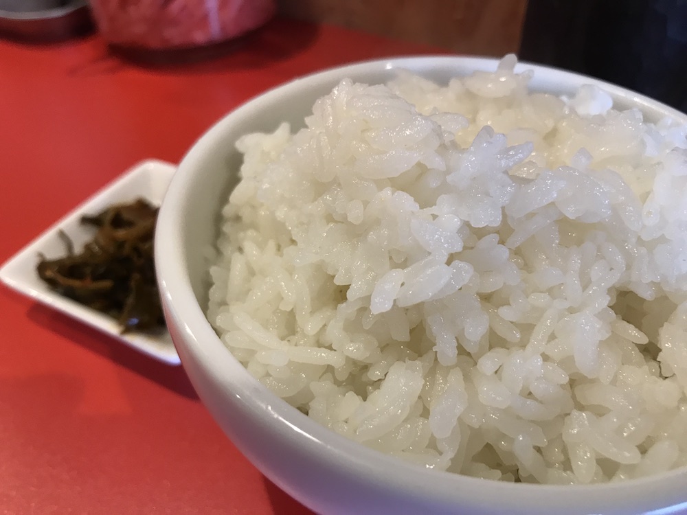 ひろちゃんラーメン　ランチセット　白めし