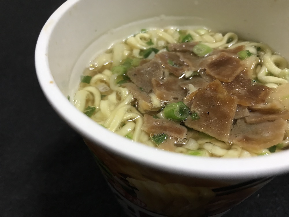 喜多方ラーメン坂内コク醤油 出来上がり