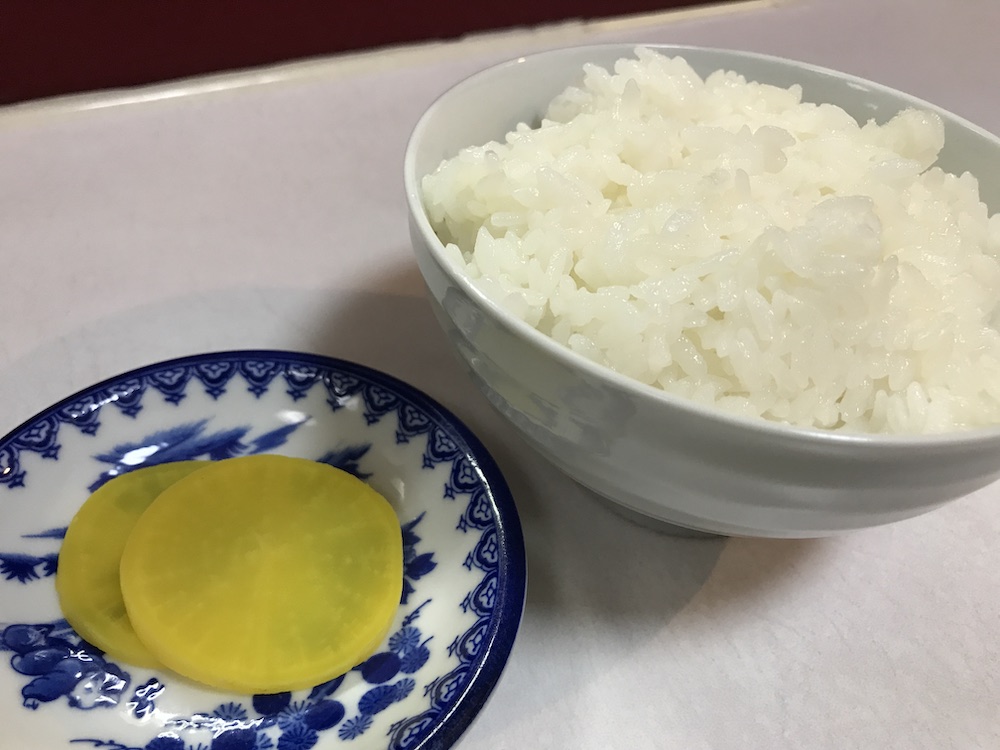 駅前ラーメンビック・ワン　ライス