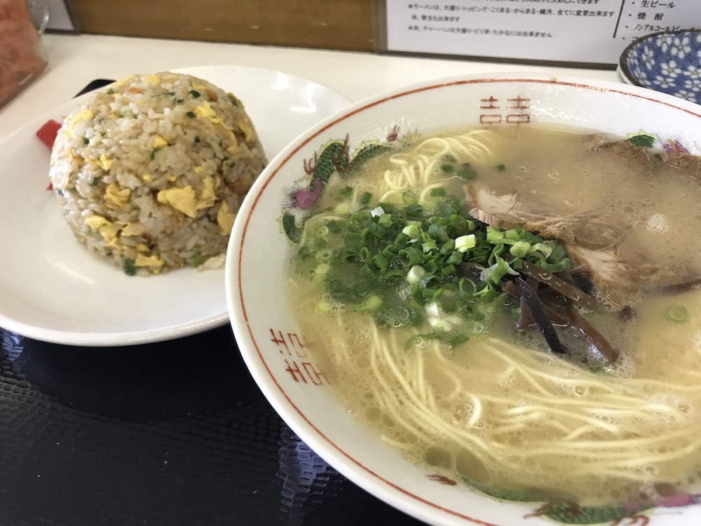 ラーメン繊月　Bセット