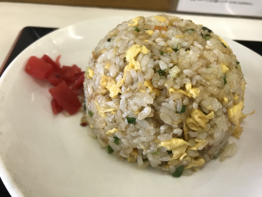 ラーメン繊月　半チャーハン