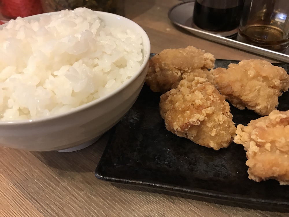 らーめん家 MARU 唐揚げ+ごはんセット