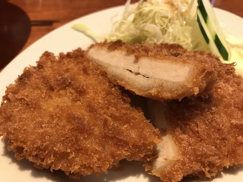 三九ラーメンセンター三日月店　とんかつ