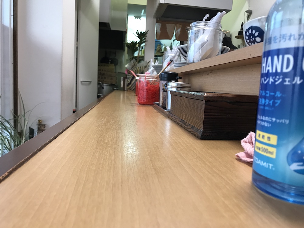 長浜一番栄玉南佐賀店　店内　2020/8