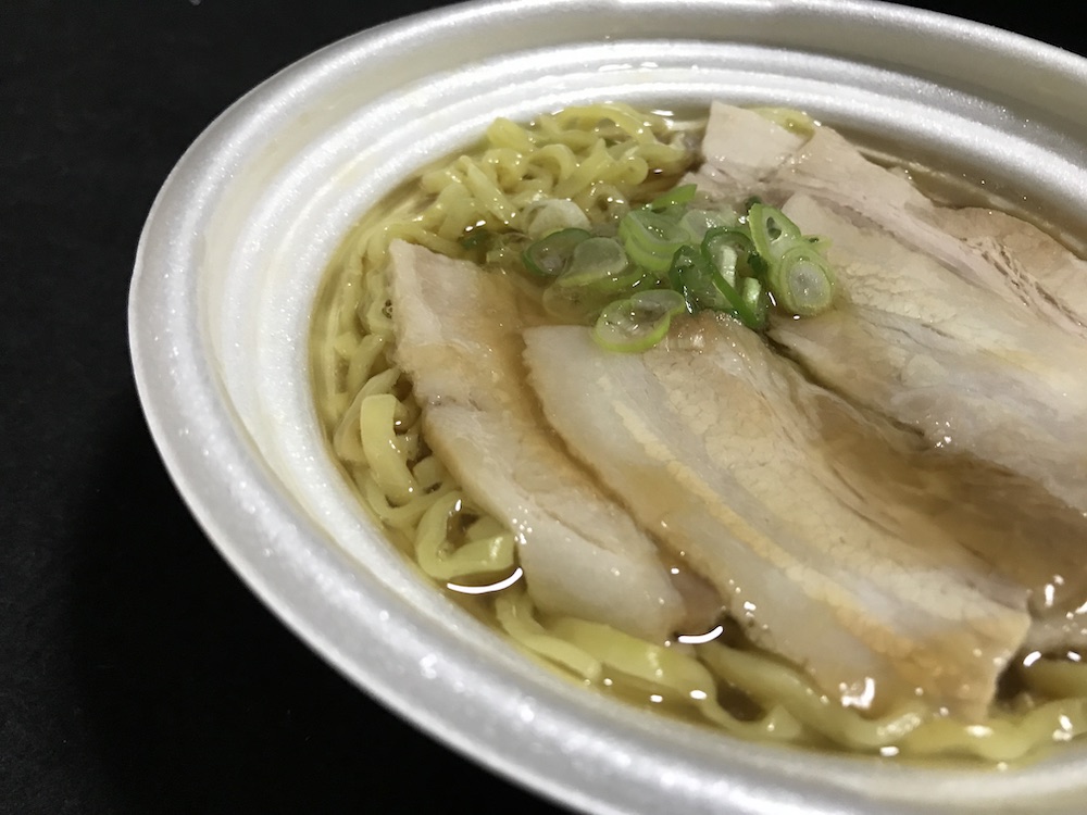 熟成ちぢれ麺 喜多方チャーシュー麺 出来上がり