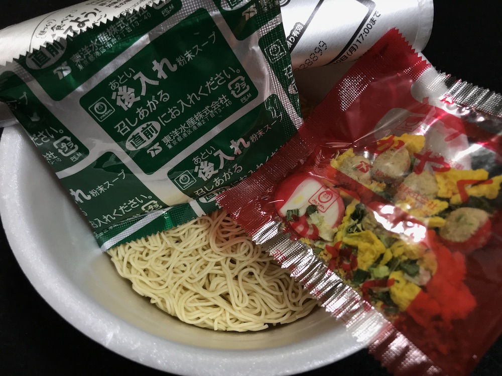 マルちゃん麺づくりそうめん　中身