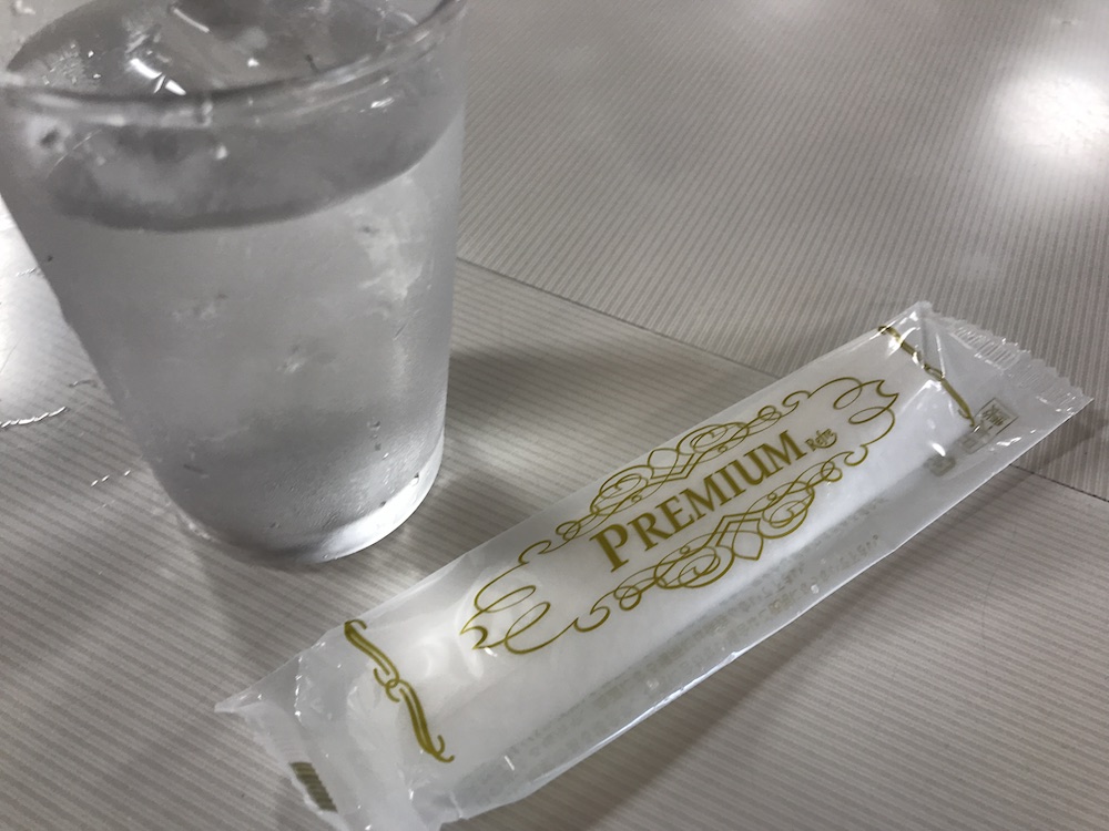 井手ちゃんぽん本店　お冷