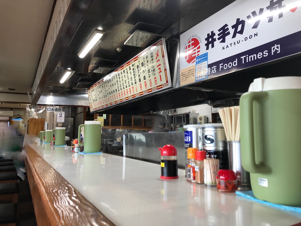 井手ちゃんぽん本店　店内