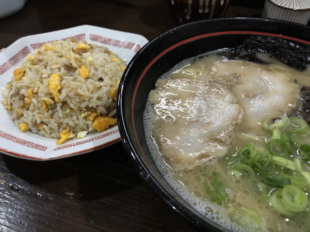 久留米ラーメン金ちゃん チャーハン定食