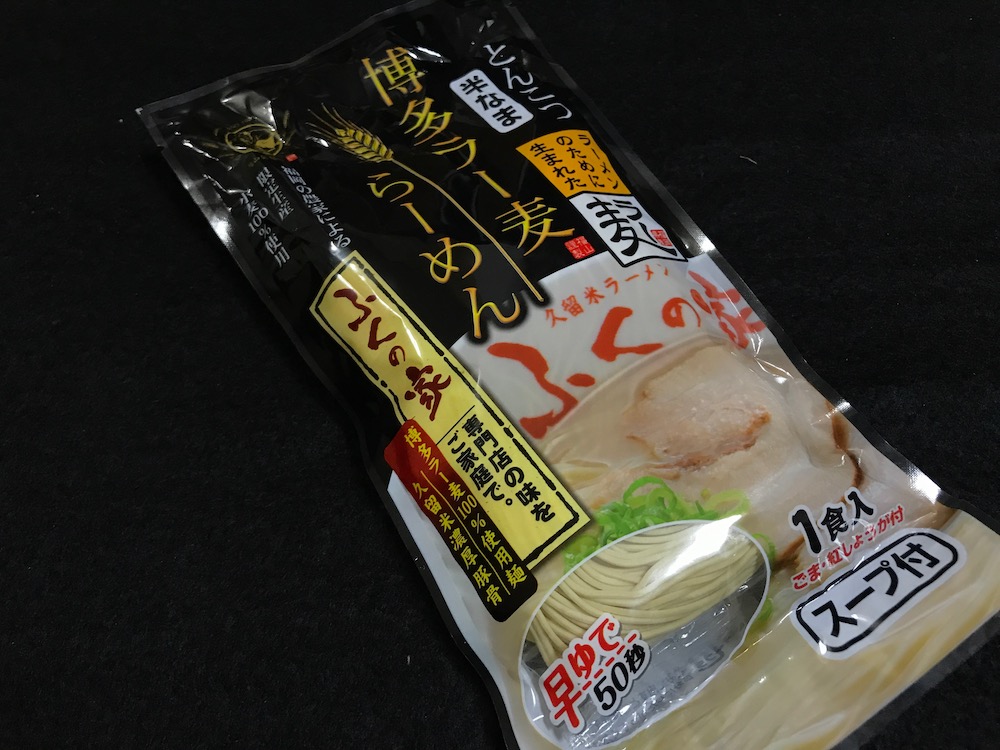 博多ラー麦らーめんふくの家　パッケージ