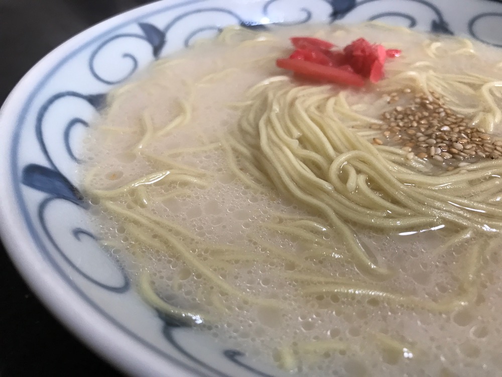 博多ラー麦らーめんふくの家　出来上がり