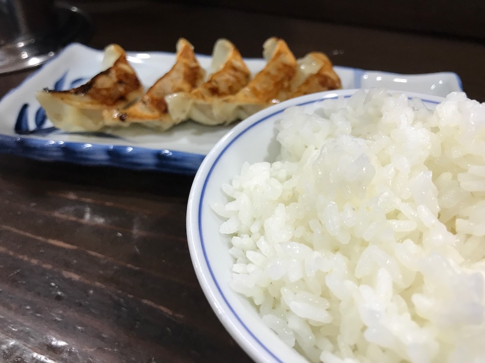 久留米ラーメン金ちゃん　ギョーザ定食