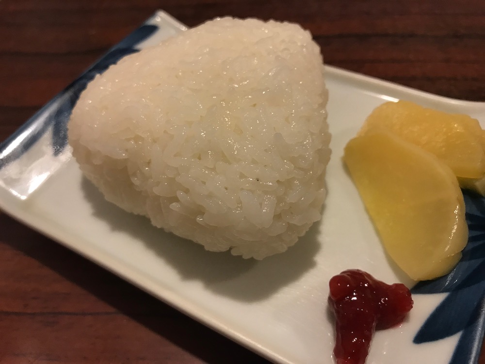 松原うどん　おにぎり100円