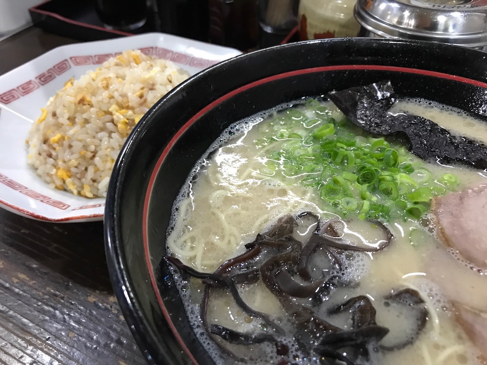 久留米ラーメン金ちゃん チャーハン定食 870円
