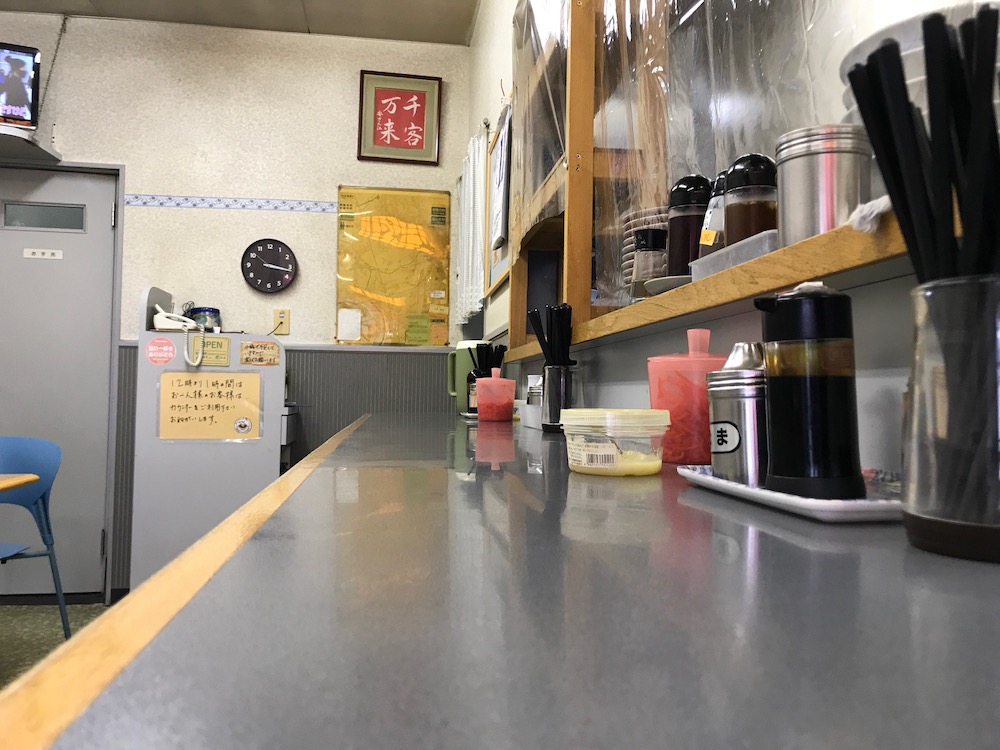 安さん食堂　店内　2021