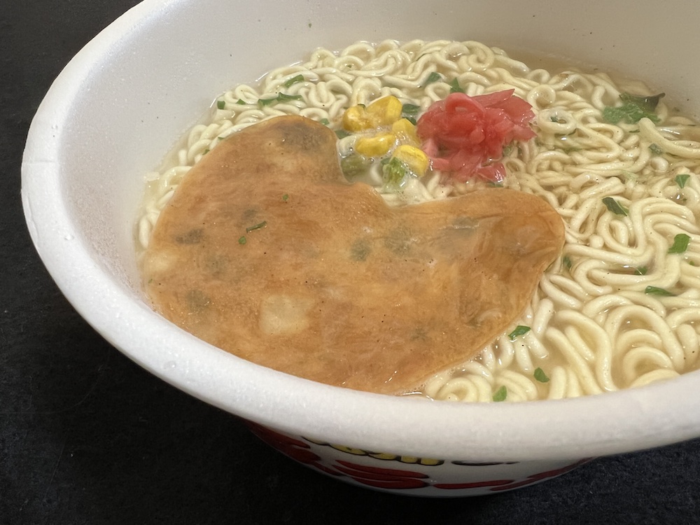 サンポー焼豚ラーメン2022　出来上がり