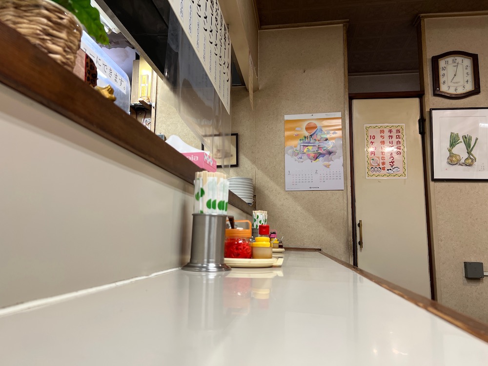 弁慶ラーメン　店内