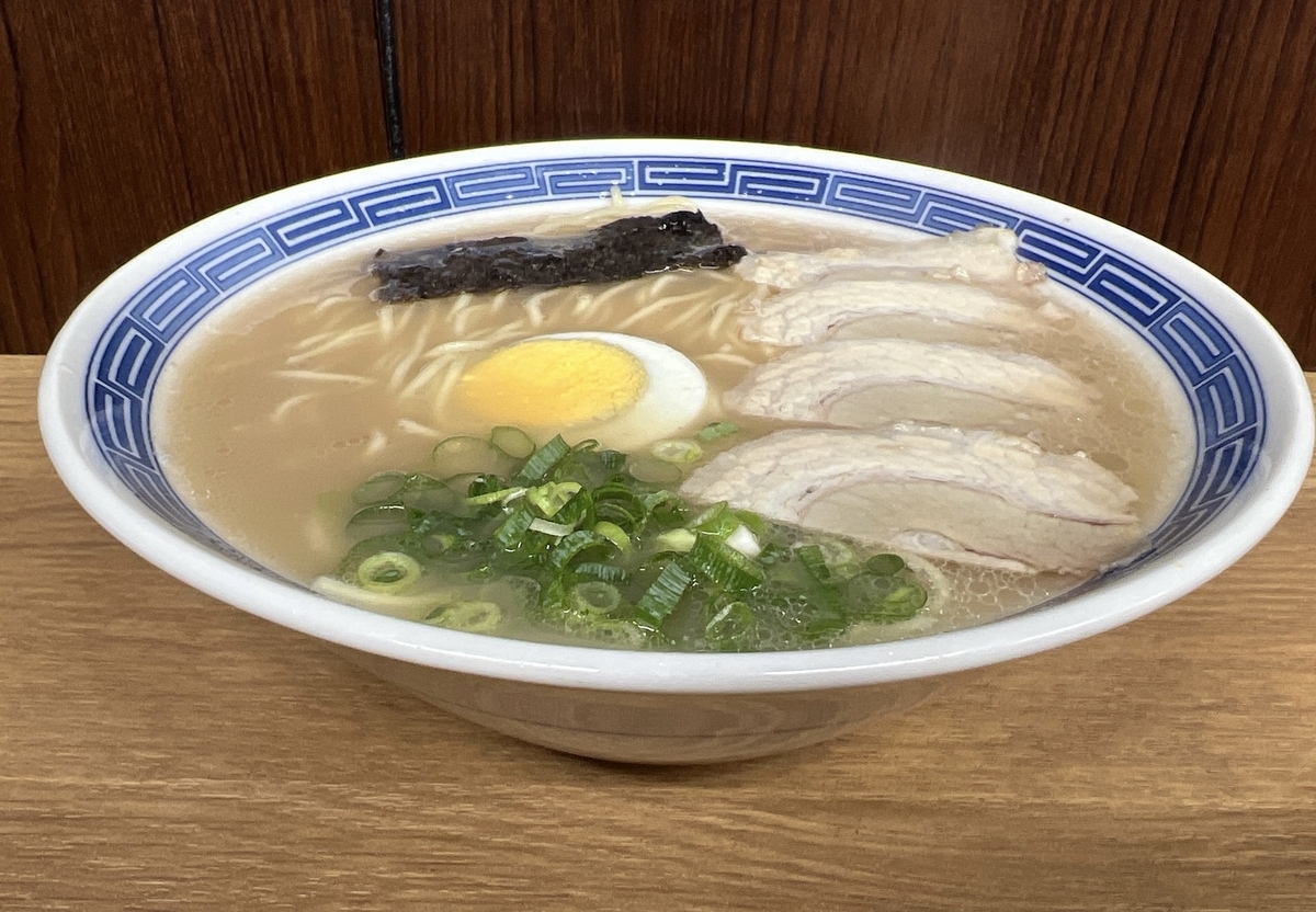 復活沖食堂　ラーメン　600円