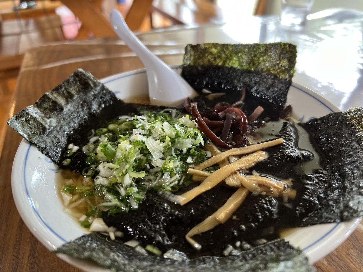 無庵　のりねぎらーめん