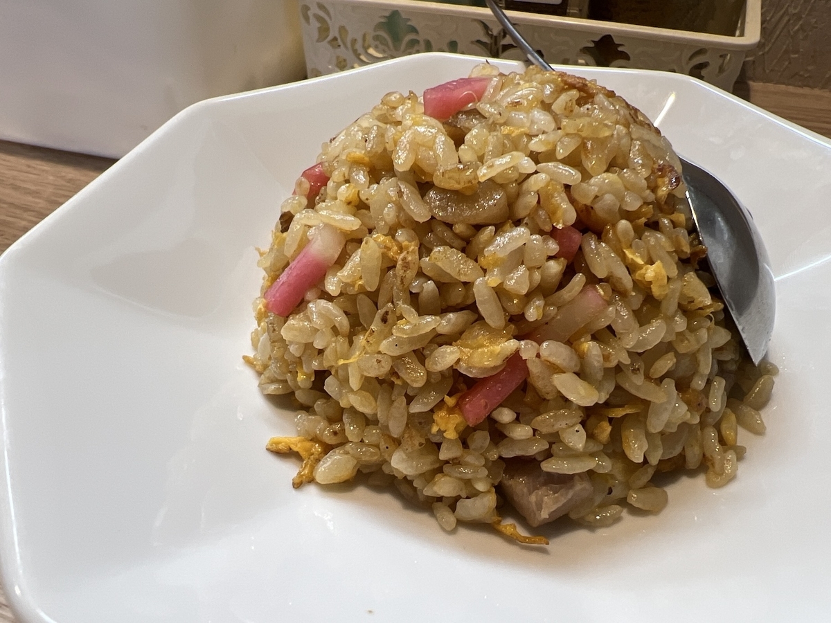 麺処カミーノ　半チャーハンセット