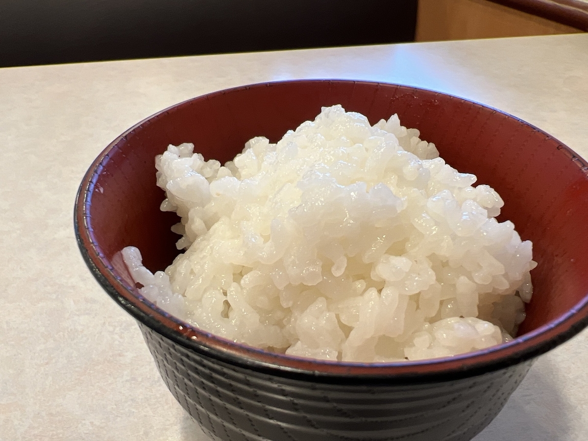 リンガーハット　ぎょうざセット　ごはん