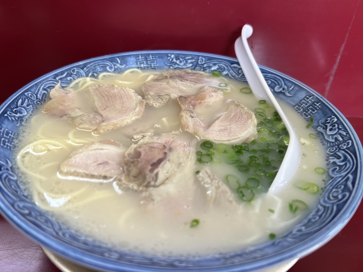東洋軒 水ヶ江 ラーメン 600円