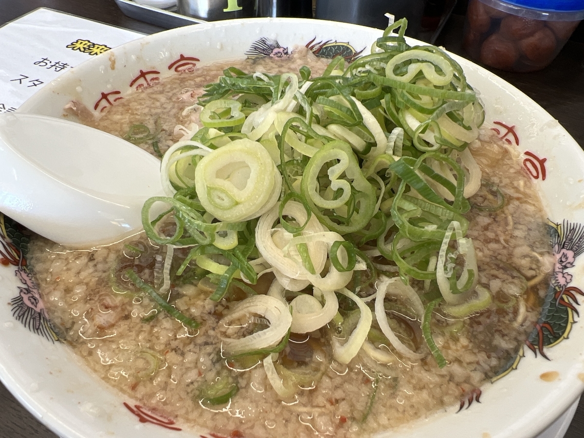 来来亭佐賀新栄店　ラーメン