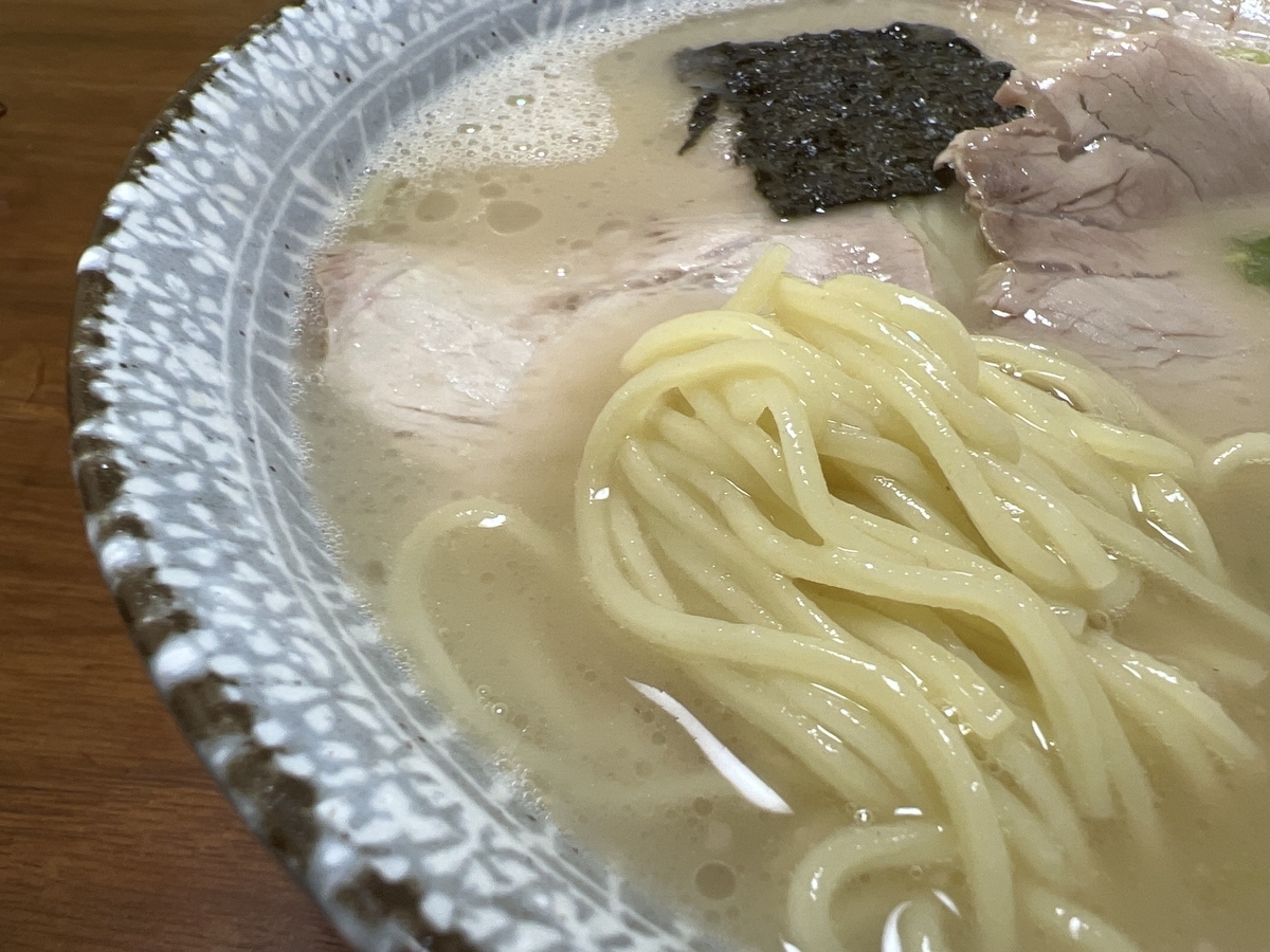 佐賀市 幸陽閣 ラーメン650円 麺