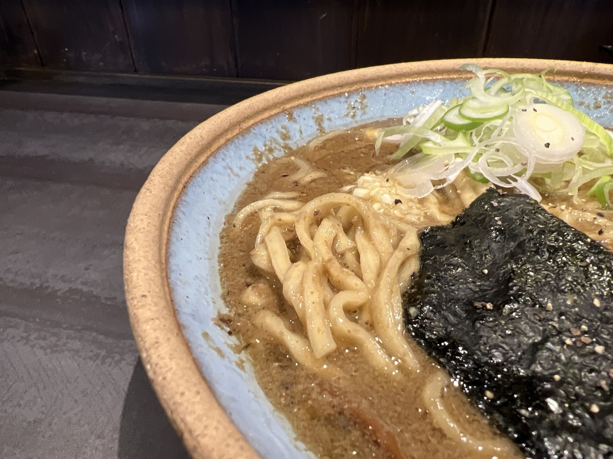 元祖佐賀つけ麺 孤虎 煮干しラーメン 麺