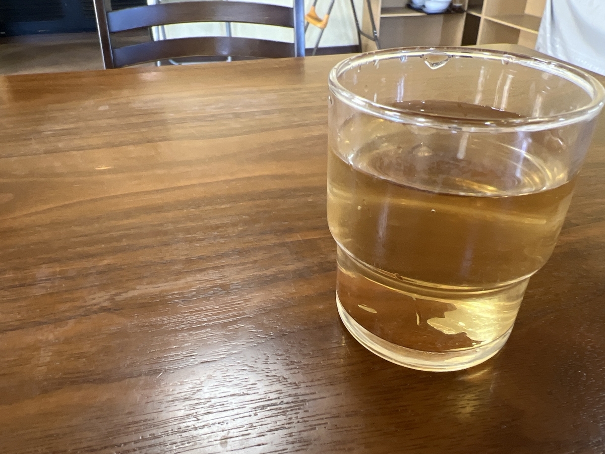 幸陽閣　麦茶