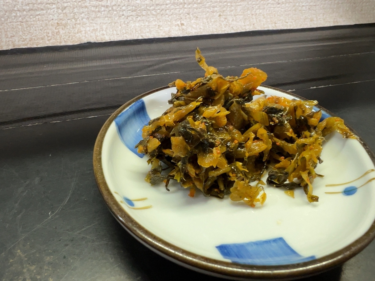 かせ食堂 またしても・・・辛子高菜