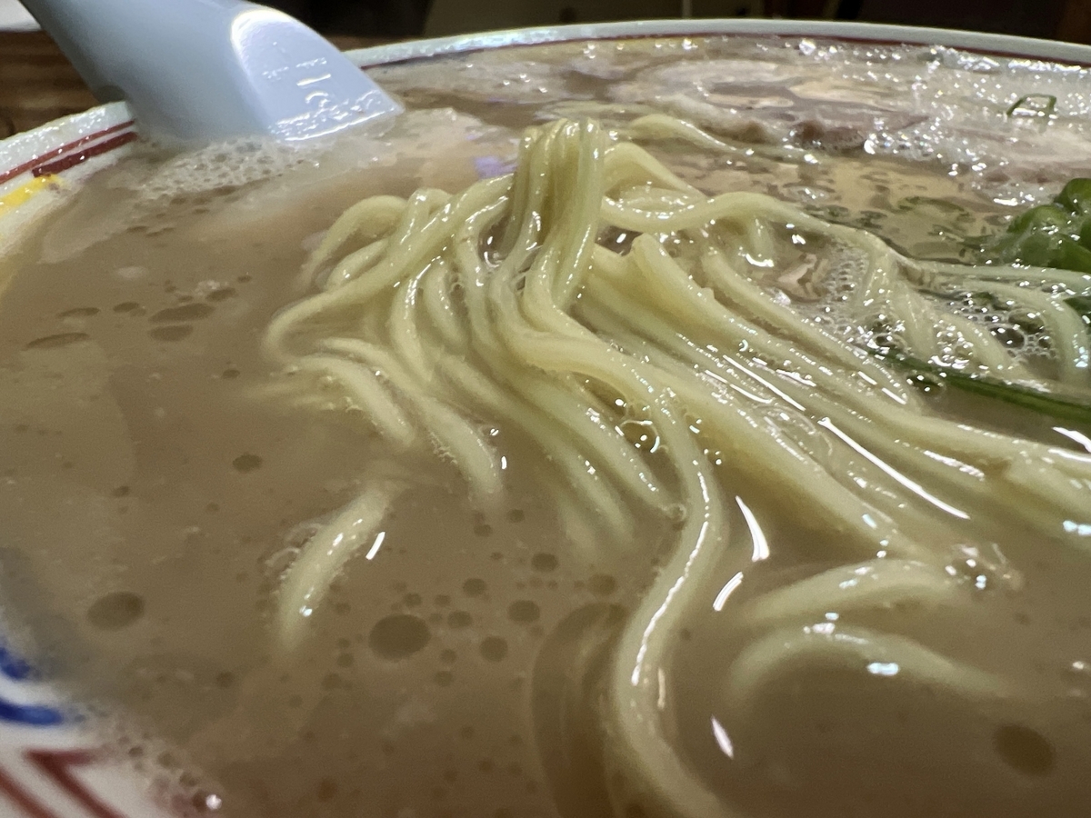 佐賀市 大臣閣 ラーメン 麺