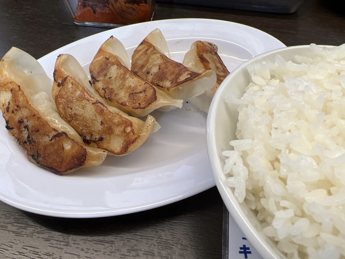 来来亭佐賀新栄店　ギョーザセット