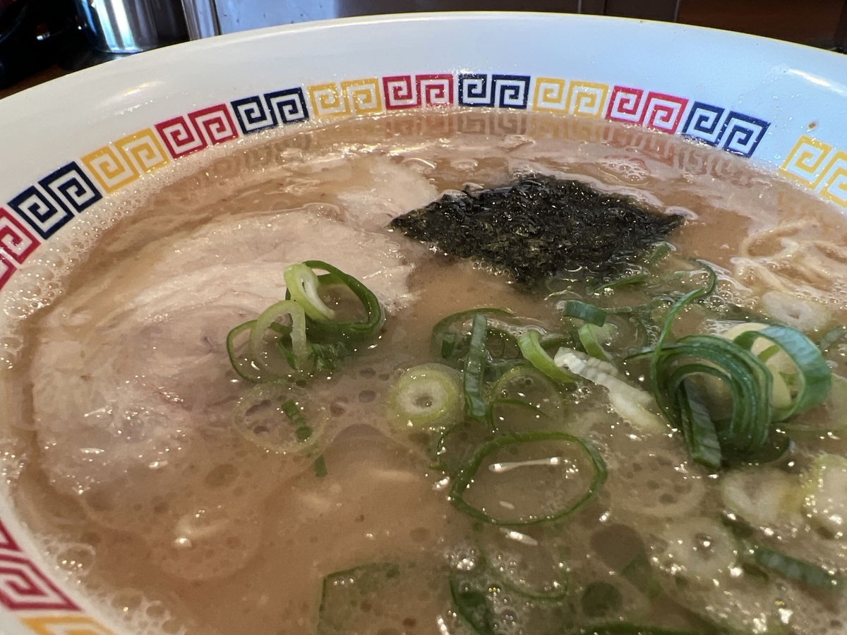 丸星中華そばセンター善道寺店　ラーメン　600円