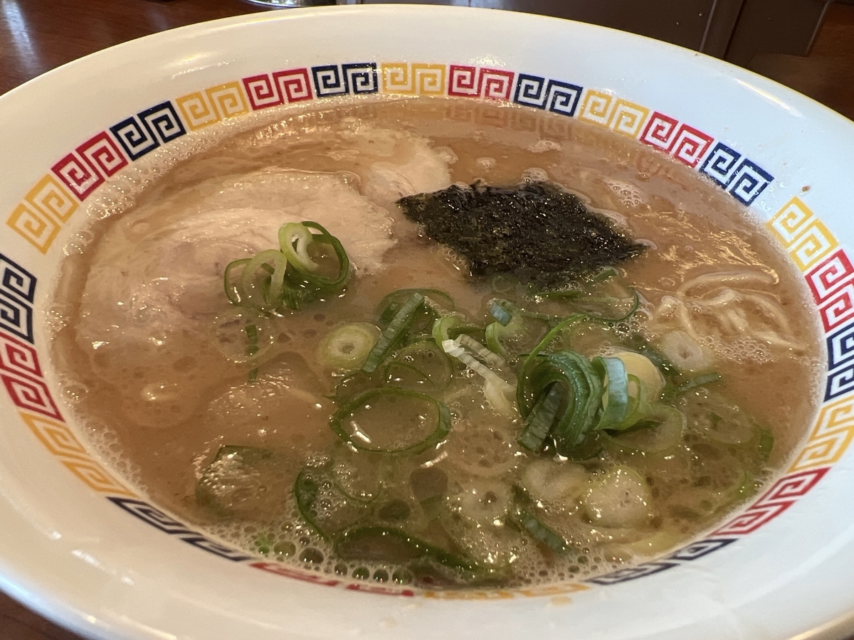 丸星中華そば専門店善導寺店 ラーメン