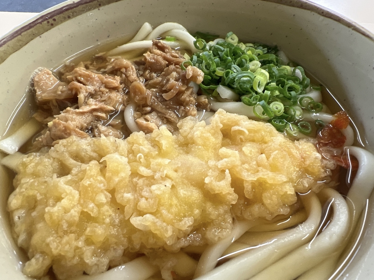 中央軒新鳥栖駅店　海老天うどん