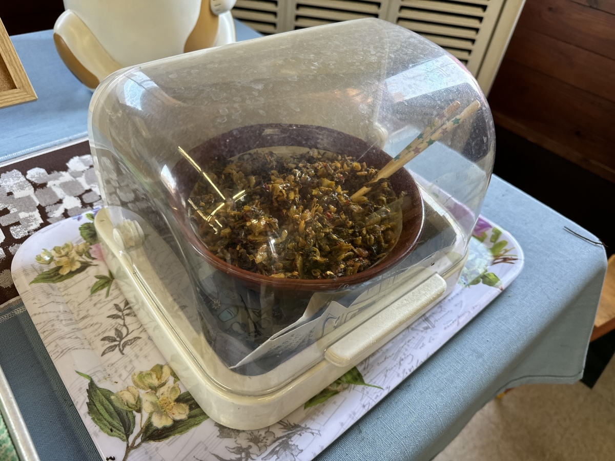 大久ラーメン鳥栖店　辛子高菜