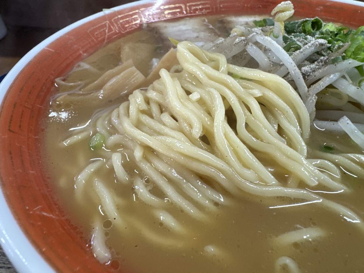 ラーメン専門 ほんや ラーメン 麺