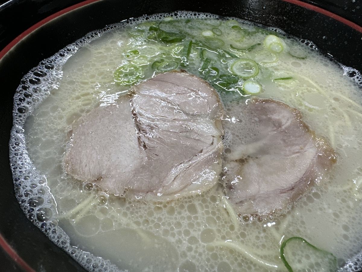 久留米ラーメン金ちゃん　ラーメン630円