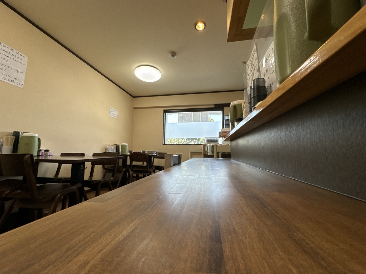 麺屋ぷいぷい　店内　2024