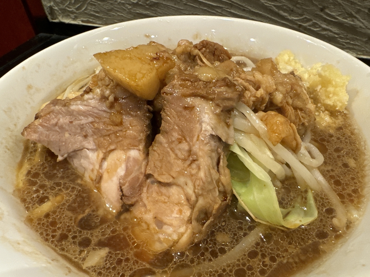 佐賀市　夢の一歩佐賀店　ラーメン小　ニンニク入り普通