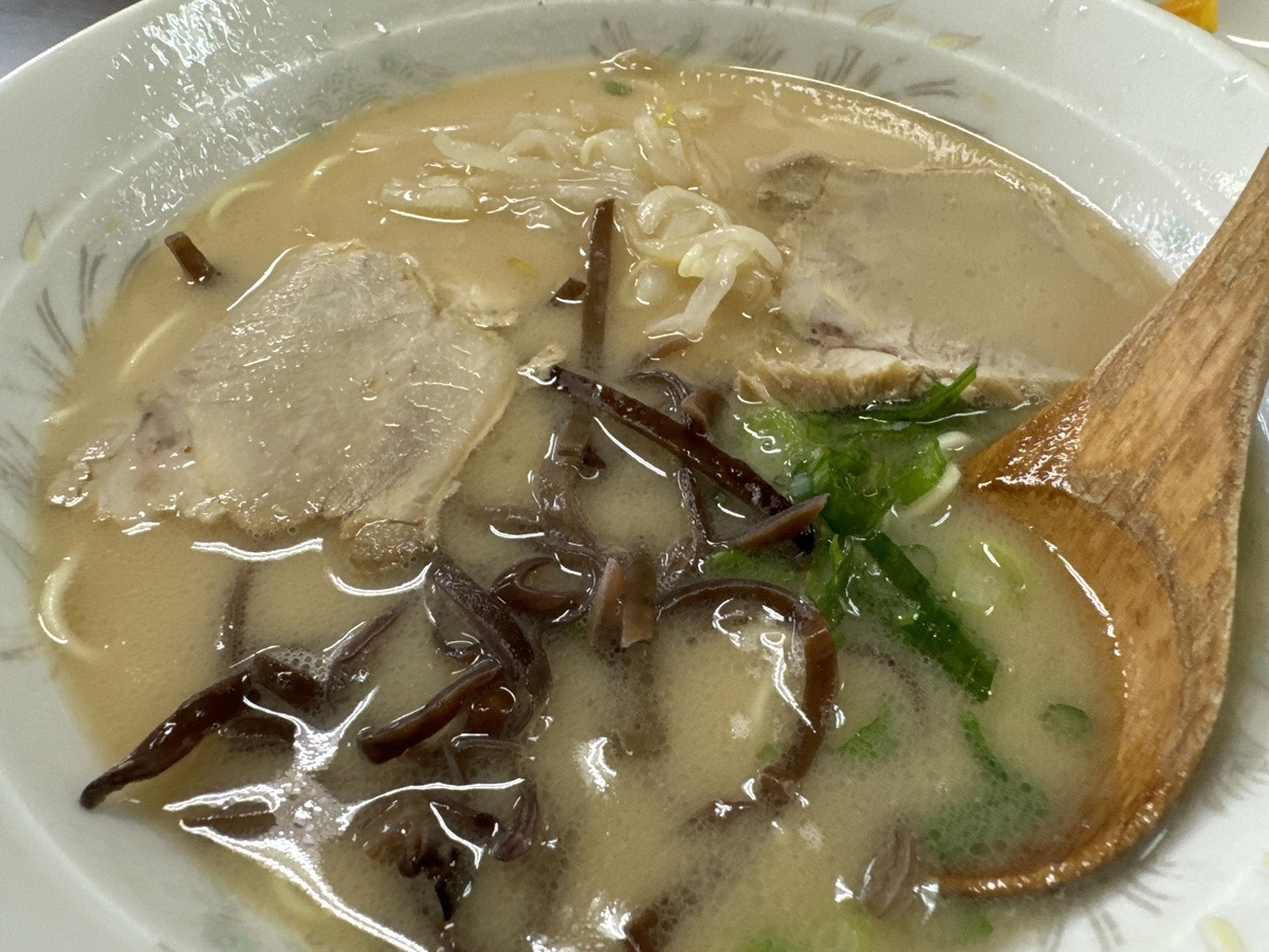 九州つるや大和店　らーめん