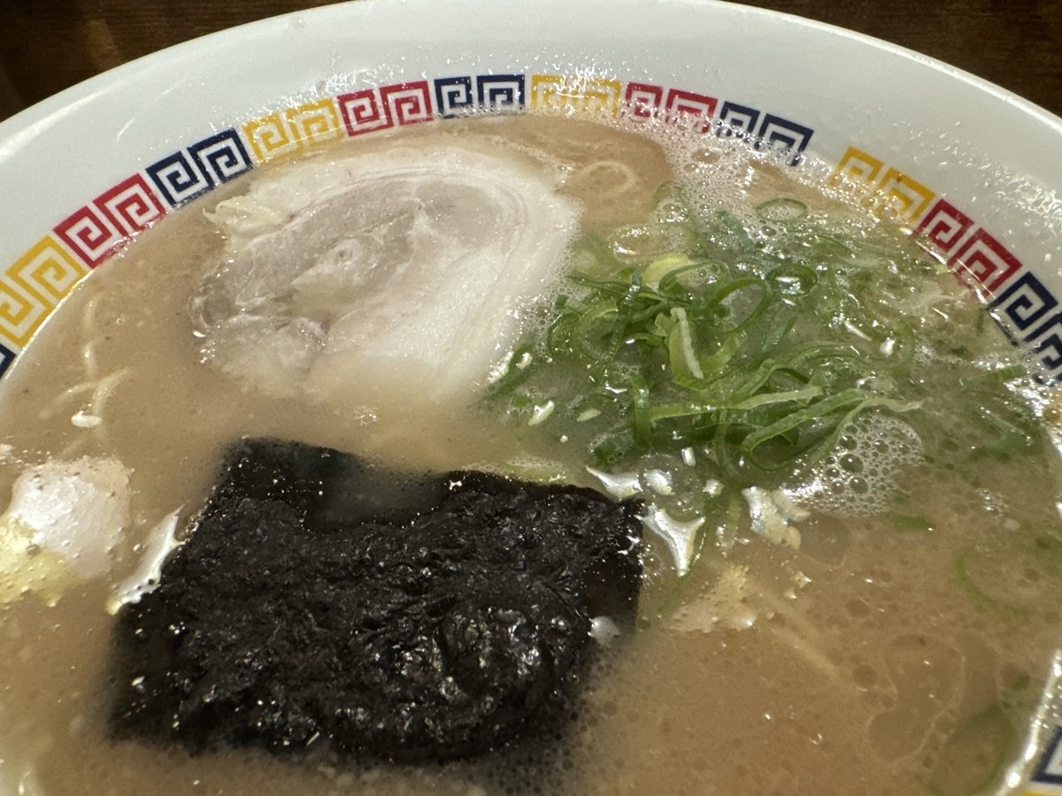 丸星 停止線 ラーメン