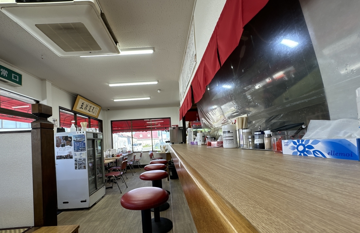 大川　幸陽軒　店内