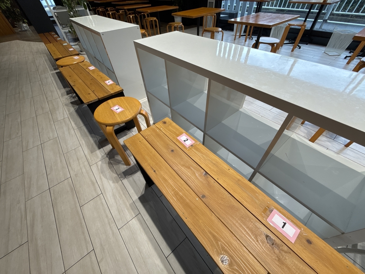 夢の一歩本店　待合場