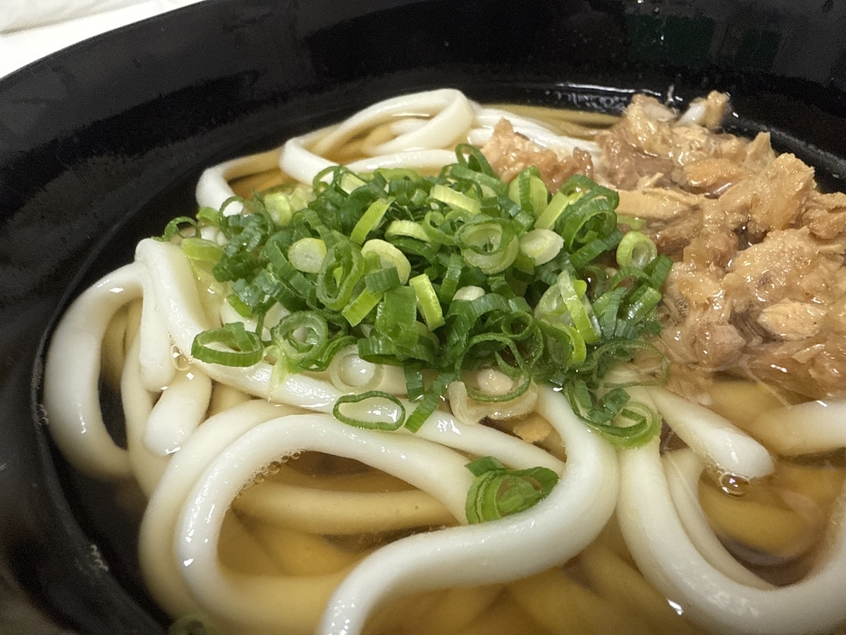 中央軒鳥栖駅店　かしわうどん