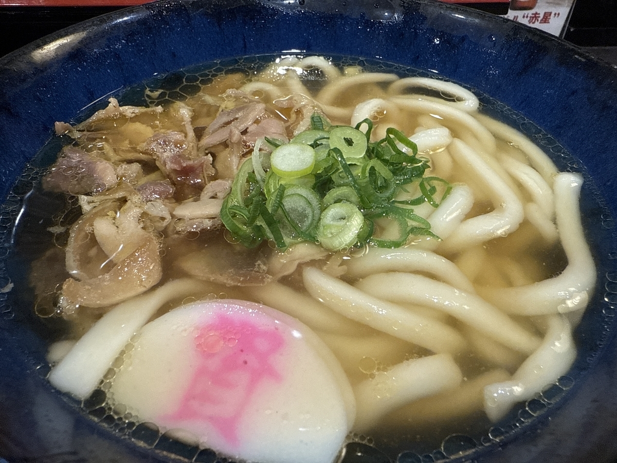 資さんうどん　かしわうどん