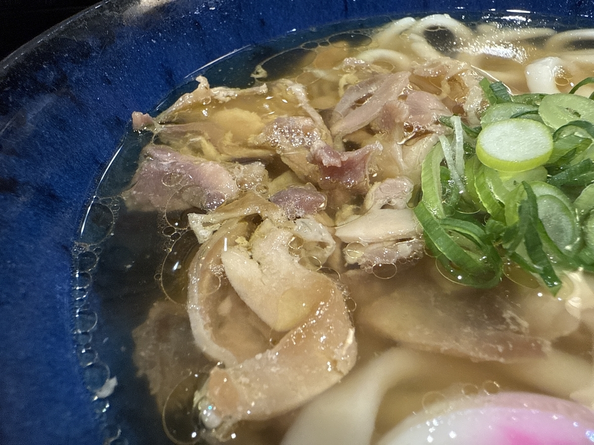 資さんうどん　かしわ