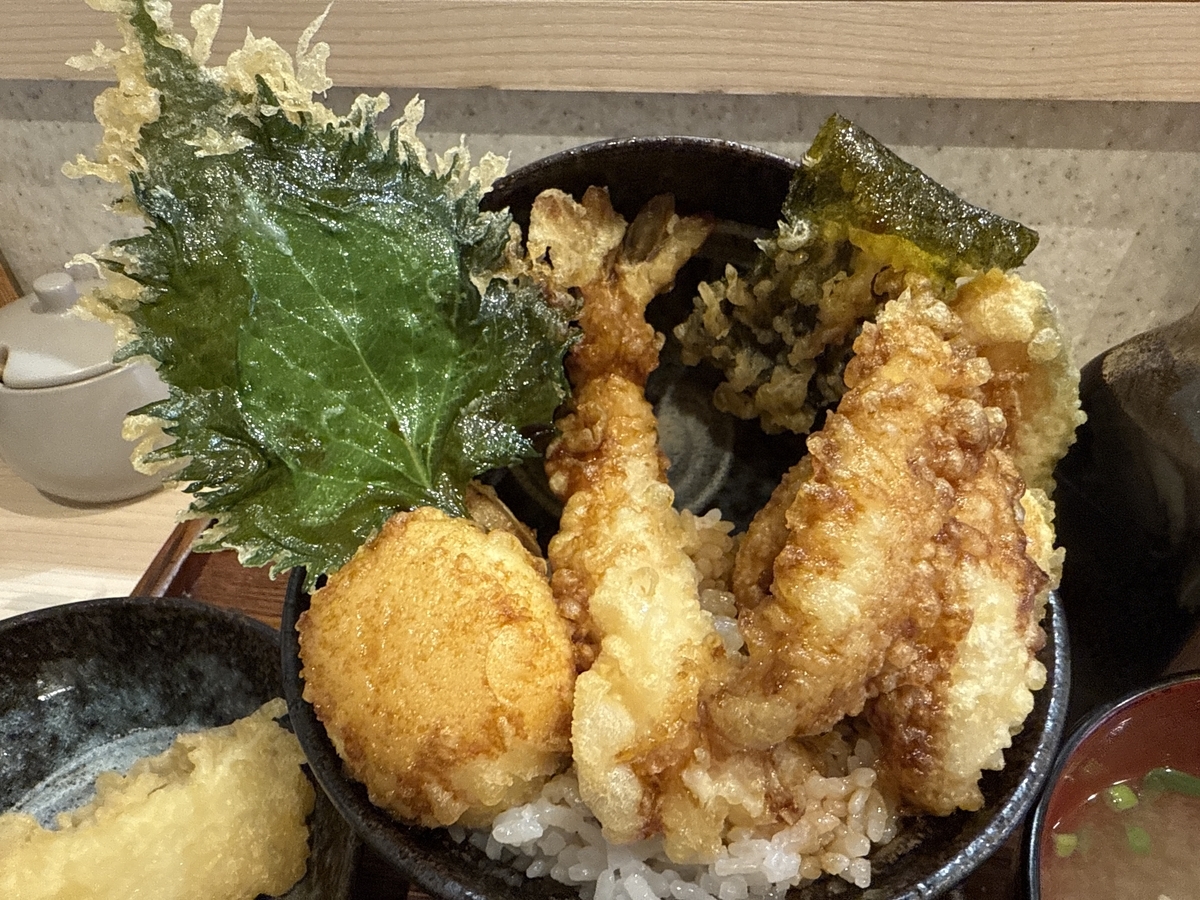 超天丼虎之介佐賀木原店　虎天丼並　