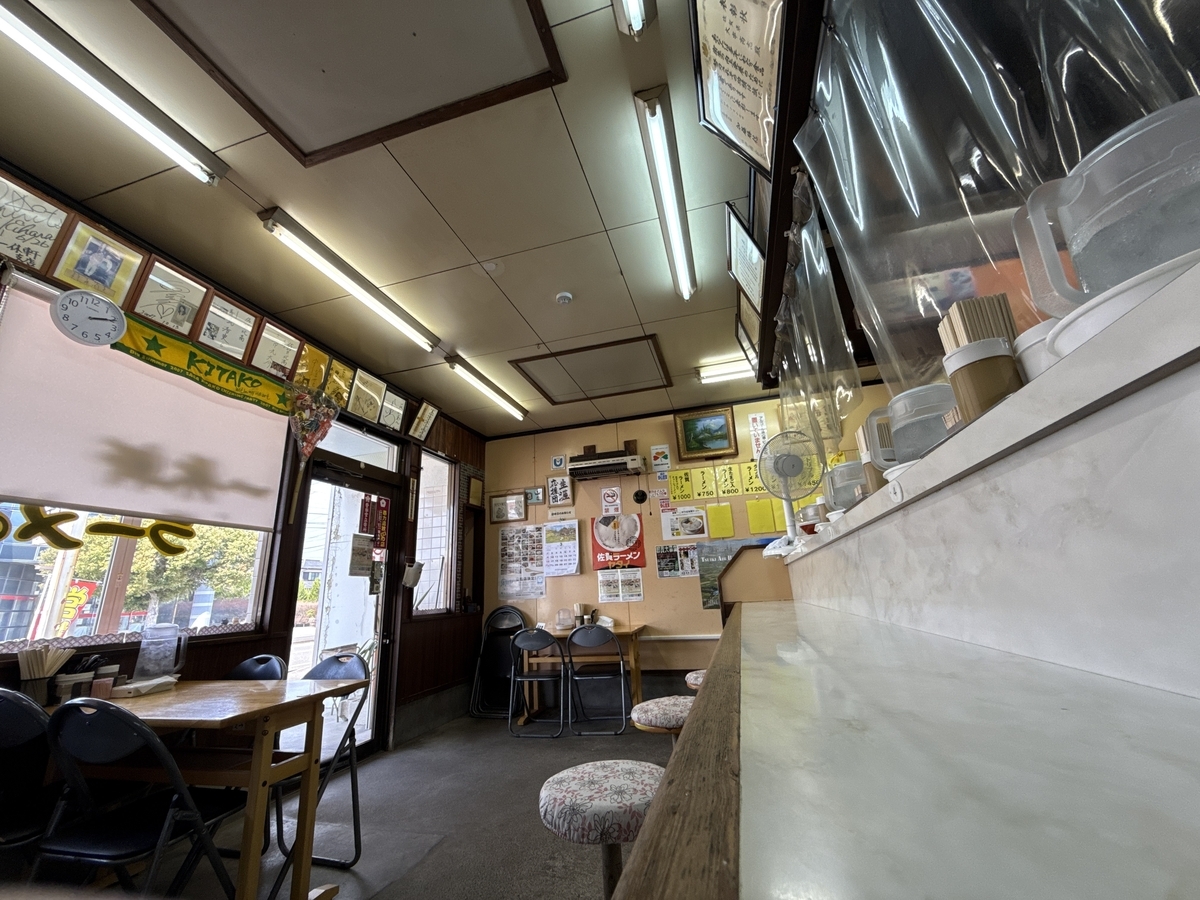 一休軒本店　店内